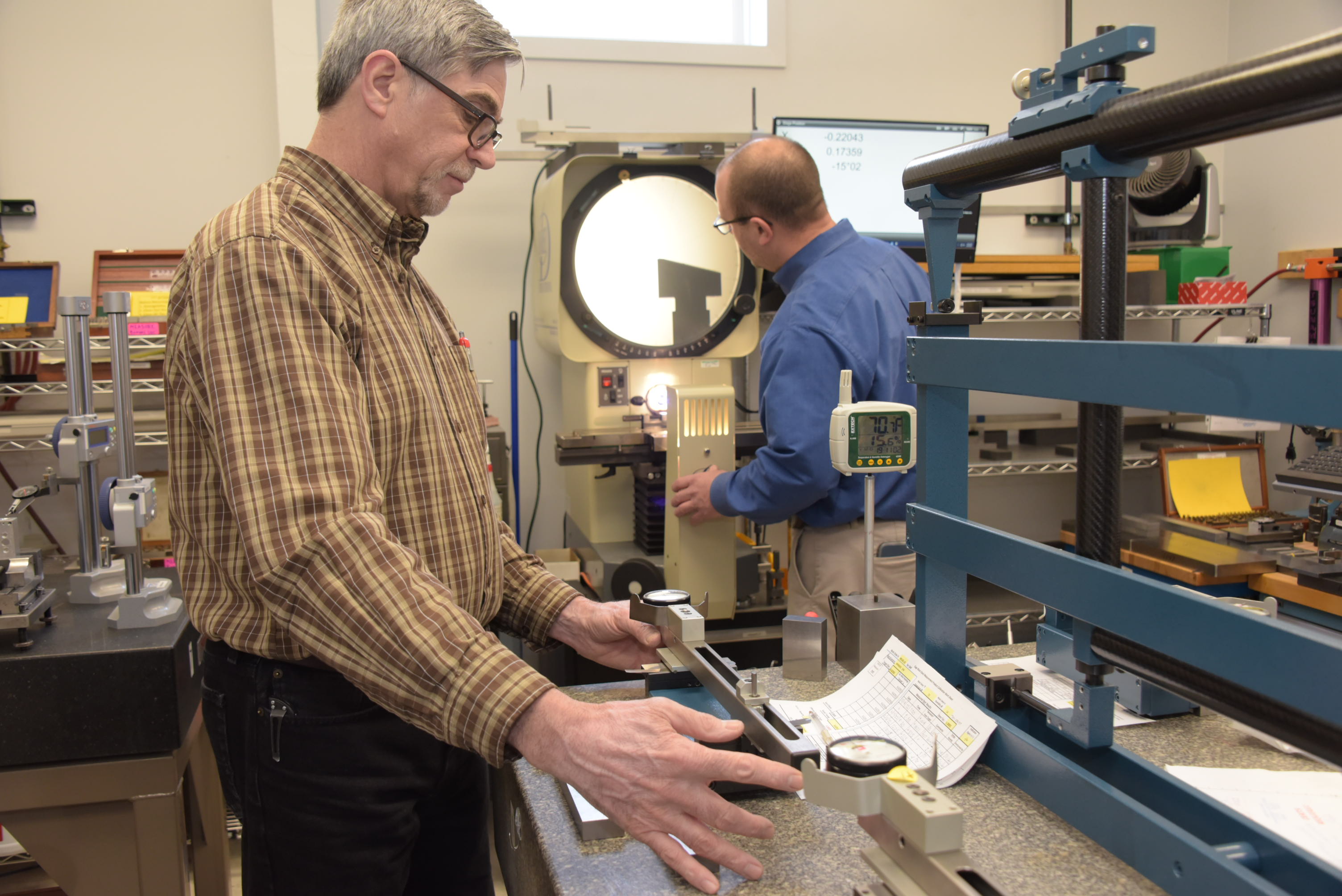 Dorsey Calibration Lab, photo by Tom LaBarbera, Picture this Studios