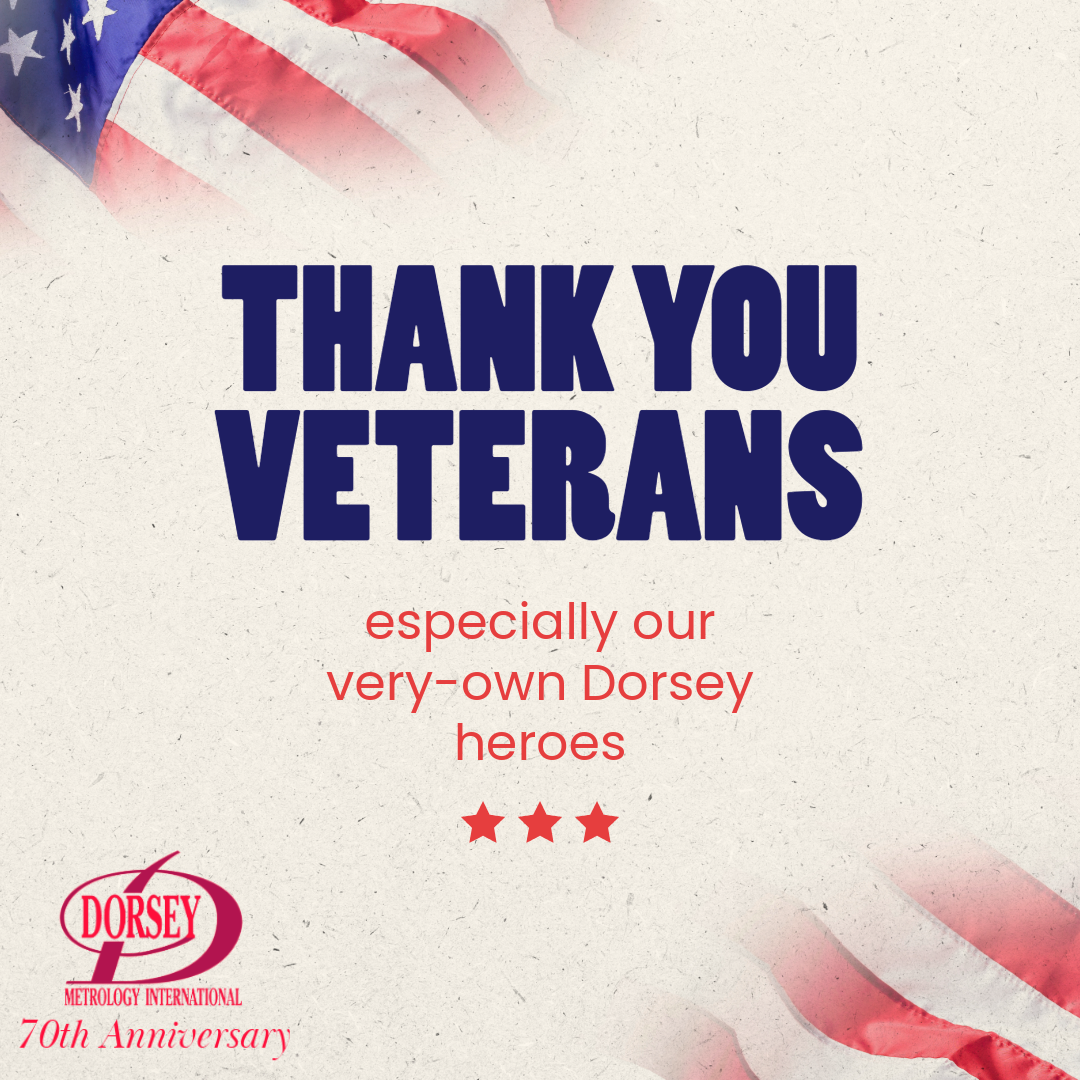 Dorsey thanks our Veterans