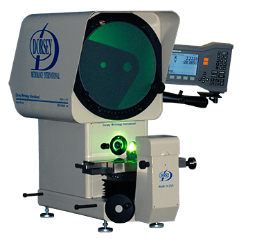 14H optical comparator with ND120 digital readout